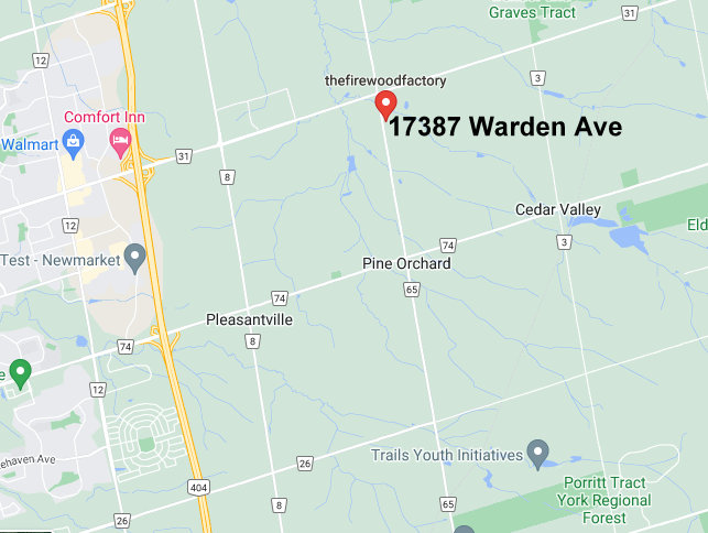 404 to Davis, East on Davis to Warden, South on Warden and its the third driveway on the east side